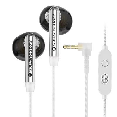 Навушники KZ Duet з мікрофоном 3.5mm black