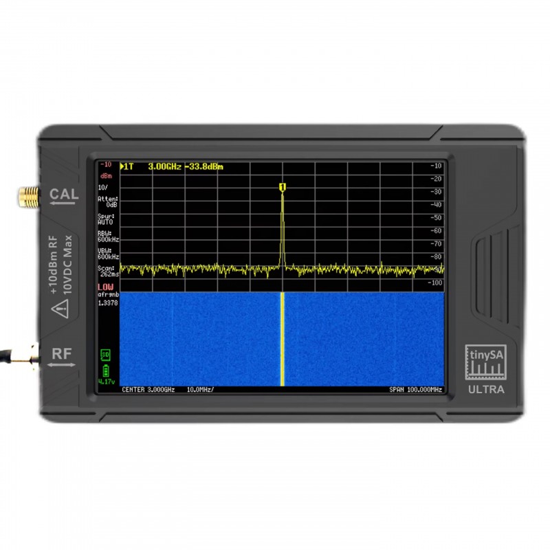 Векторний аналізатор спектра tinySA Ultra (10кГц - 5,3ГГц)