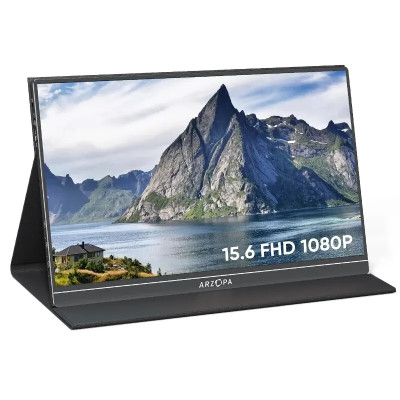 Портативний монітор Arzopa S1 Table black 15.6" 1920x1080 60 Гц