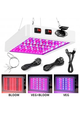 Фітолампа повного спектру 312LED, 80W