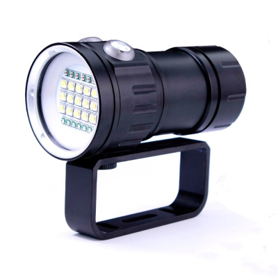 Ліхтарик підводний BRETT C15 XM-L2 XPE IPX8 20000 Lumen black