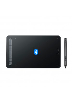 Графічний планшет XP-Pen Deco MW black, 8X5", 5080 LPI, 8192 levels, Bluetooth 5.0