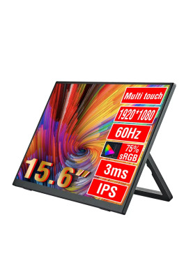 Портативний монітор Anmite A156W03 black 15.6" 1920x1080 60 Гц