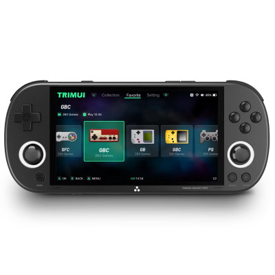 Портативна ігрова ретро консоль Trimui Smart Pro 64Gb black