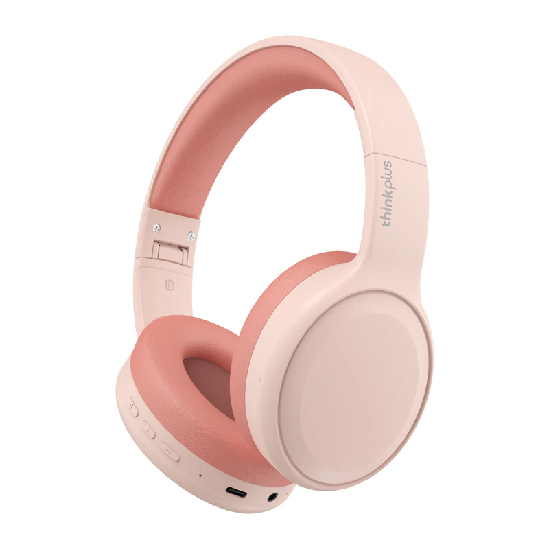 Навушники Lenovo TH30 pink OEM