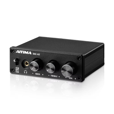 Конвертер звуку AIYIMA DAC-A2 black