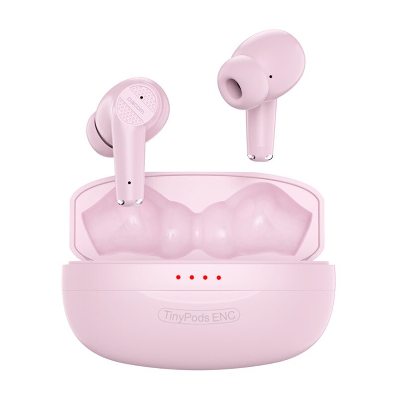 Навушники DACOM TinyPods ENC pink