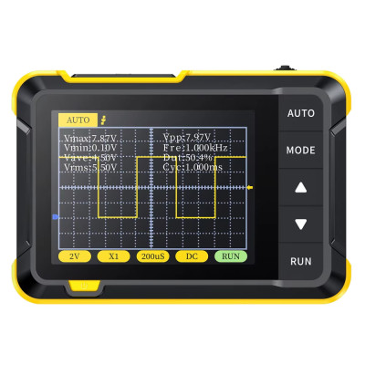 Цифровий осцилограф FNIRSI DSO152 yellow