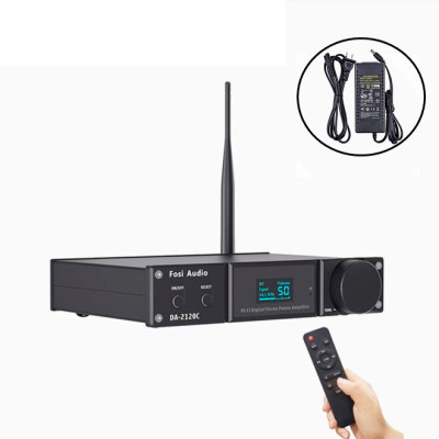 Підсилювач звуку Fosi Audio DA2120C black + блок живлення 32V. Bluetooth 5.0, 2x120W