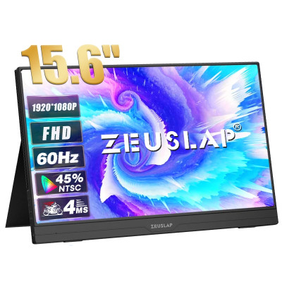 Портативний монітор Zeuslap AT156 black 15.6" 1920x1080 60 Гц