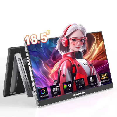 Портативний монітор Sibolan S14-185AC black 18.5" 1920x1080 100 Гц Портативний монітор Sibolan S14-185AC black 18.5" 1920x1080 100 Гц