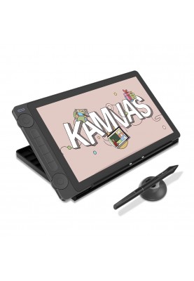 Графічний дисплей Huion Kamvas 13 (Gen 3) black, 13.3", 5080 LPI, 16384 levels, 1920x1080