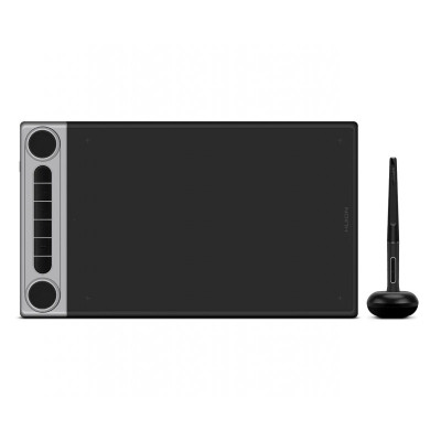 Графічний планшет Huion Inspiroy Dial 2 Q630M black, 10.5X6.56", 5080 LPI, 8192 levels, Bluetooth 5.0