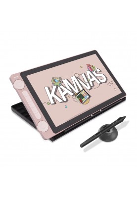 Графічний дисплей Huion Kamvas 13 (Gen 3) pink, 13.3", 5080 LPI, 16384 levels, 1920x1080