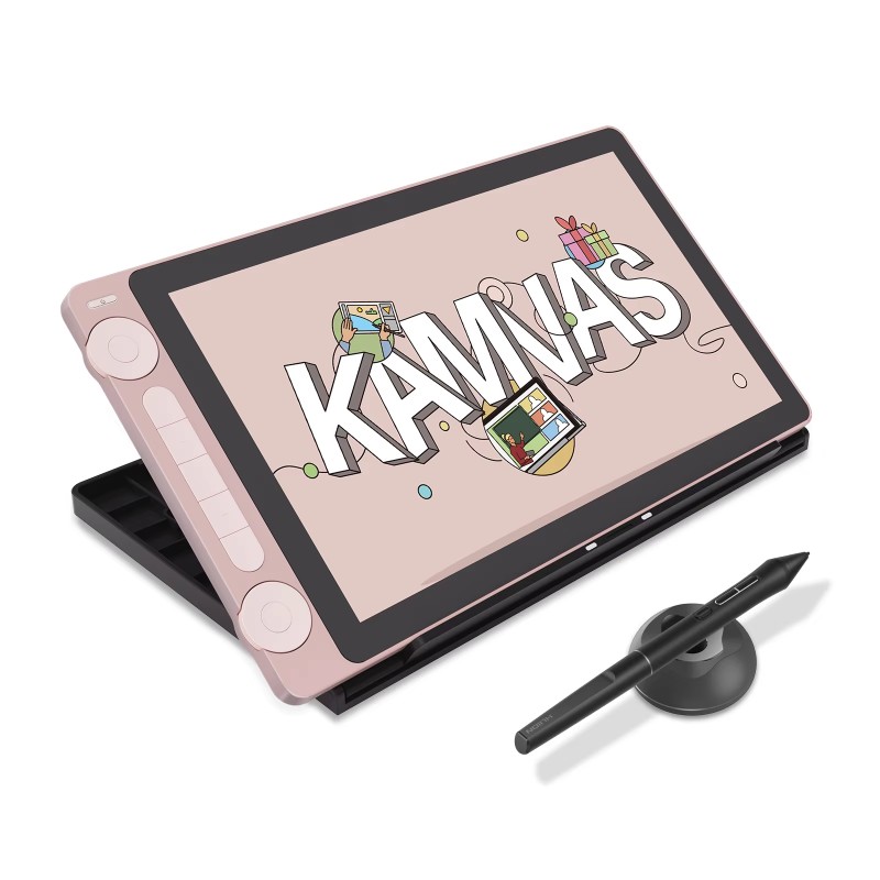 Графічний дисплей Huion Kamvas 13 (Gen 3) pink, 13.3", 5080 LPI, 16384 levels, 1920x1080