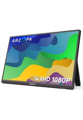 Портативний монітор Arzopa A1S black 14" 1920x1080 60 Гц