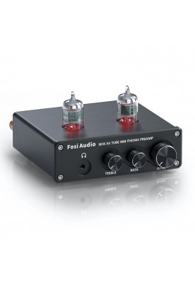 Передпідсилювач звуку Fosi Audio BOX X4 black + блок живлення 12V