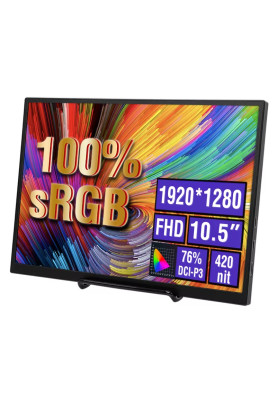 Портативний монітор Anmite A105W01 black 10.5" 1920x1280 60 Гц