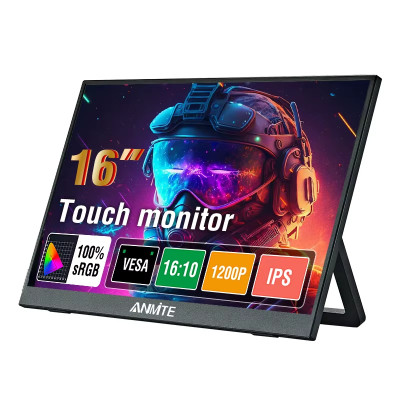 Портативний монітор Anmite A160W03T black 16" 1920x1200 60 Гц Сенсорний екран