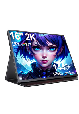 Портативний монітор UPERFECT UGame C2 Pro (M160T04) black 16" 2560x1600 144 Гц