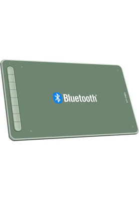 Графічний планшет XP-Pen Deco MW green, 8X5", 5080 LPI, 8192 levels, Bluetooth 5.0