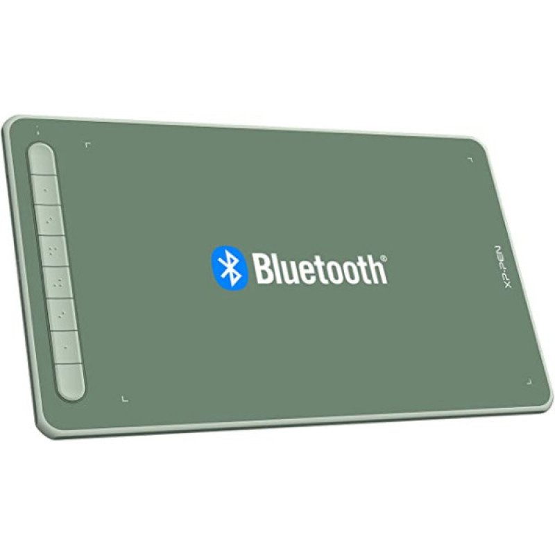 Графічний планшет XP-Pen Deco MW green, 8X5", 5080 LPI, 8192 levels, Bluetooth 5.0