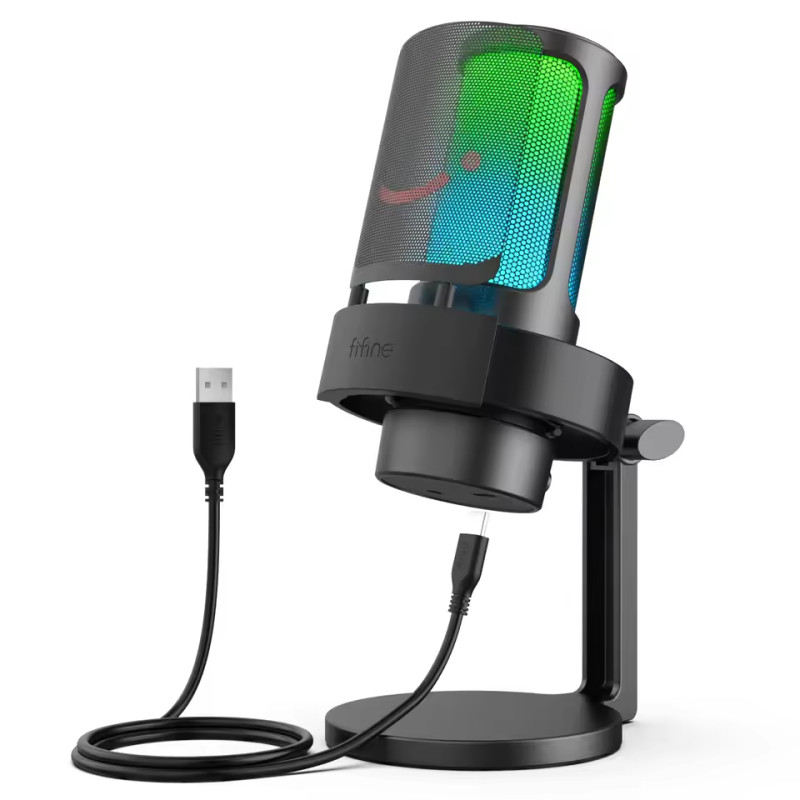 Мікрофон Fifine A8 black
