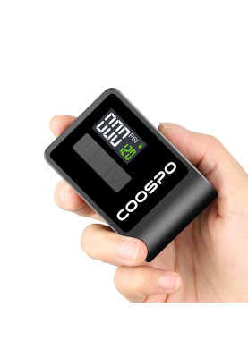 Насос акумуляторний Coospo Mini Electric Air Pump black