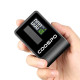 Насос акумуляторний Coospo Mini Electric Air Pump black