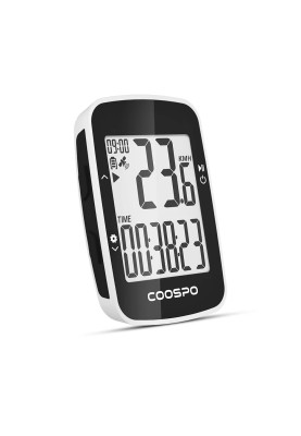 Велокомп'ютер Coospo BC26 GPS white