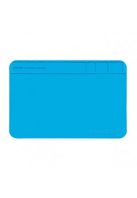 Паяльний термостійкий силіконовий килимок LF-509 blue