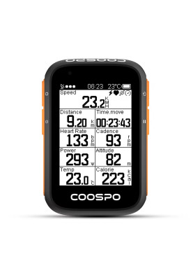 Велокомп'ютер Coospo BC200 GPS black