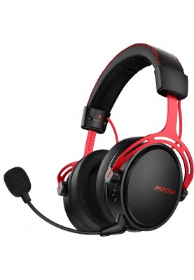 Навушники Mpow Air BH415A black-red