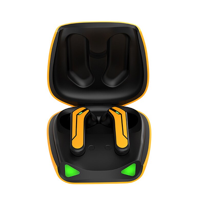 Уцінка* Навушники Hotwav K75 black-yellow *Лівий навушник + кейс