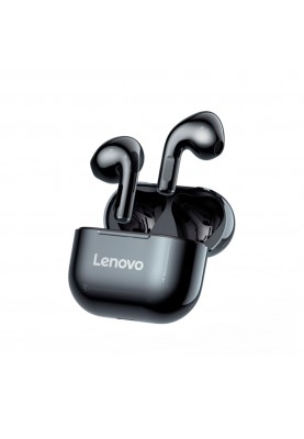 Уцінка* Навушники Lenovo LP40 black *Правий навушник + кейс