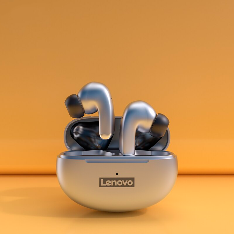 Уцінка* Навушники Lenovo LP5 gray *90% заряду