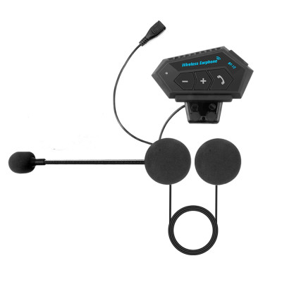 Bluetooth гарнітура для мотошлема BT12 Soft Helmet. IP67, Bluetooth 5.0