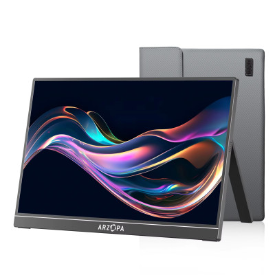 Портативний монітор Arzopa Z1FC gray + Case 16.1" 1920x1080 144 Гц