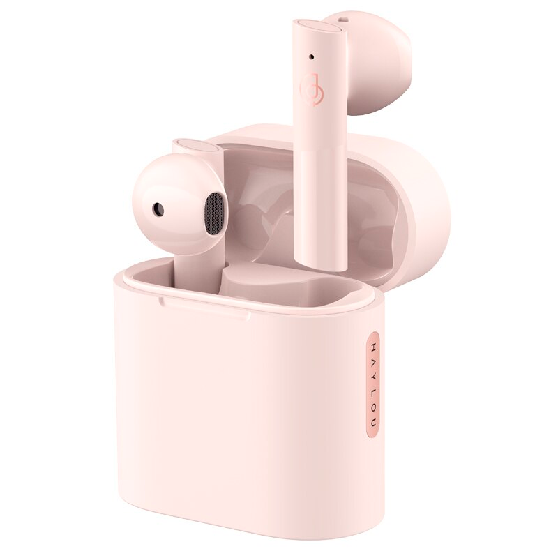 Навушники Xiaomi Haylou MoriPods pink