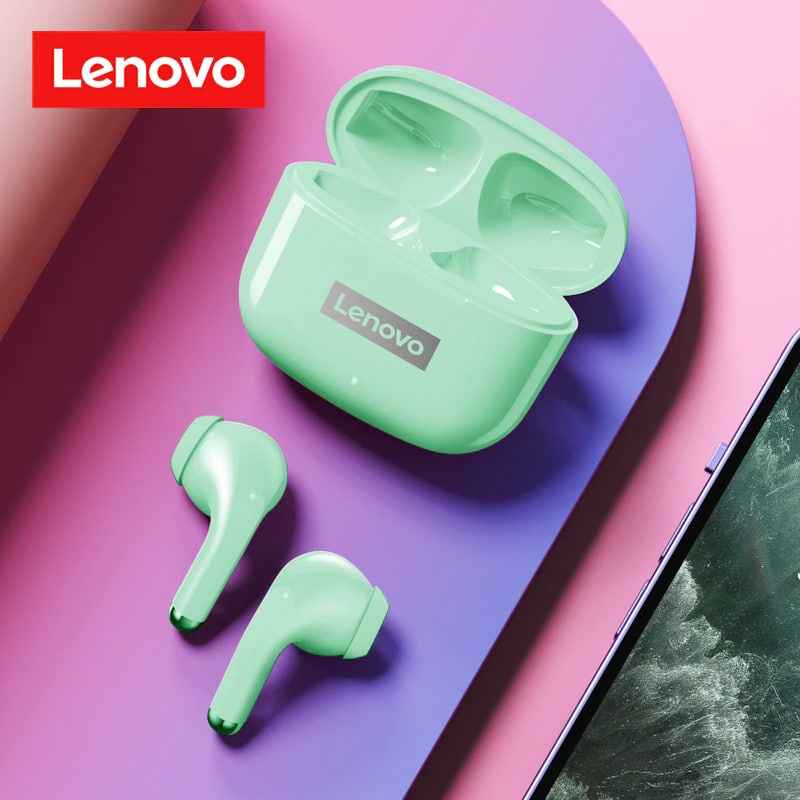 Навушники Lenovo LP40 Pro green