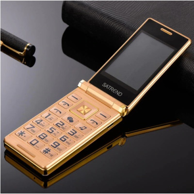 Телефон Tkexun A15 (Satrend A15, Dsfen A15) gold. Dual display