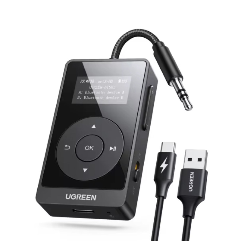 Bluetooth-ресивер-трансмітер Ugreen BT503. 3.5mm, Bluetooth 5.3