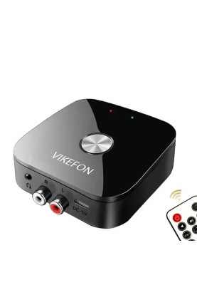 Bluetooth-ресивер Vikefon T68 з пультом керування. Bluetooth 5.4