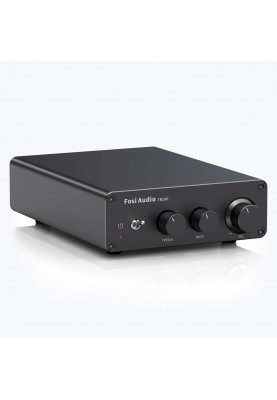 Підсилювач звуку Fosi Audio TB10D black + блок живлення 32V. Bluetooth 5.0, 2x300W