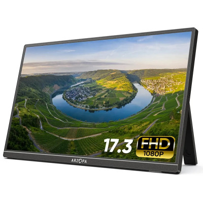 Портативний монітор Arzopa A1 Max black 17.3" 1920x1080 60 Гц