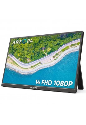 Портативний монітор Arzopa A1 Gamut Slim black 14" 1920x1080 60 Гц