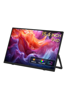 Портативний монітор Zeuslap ZP156 black 15,6" 1920x1080 60 Гц