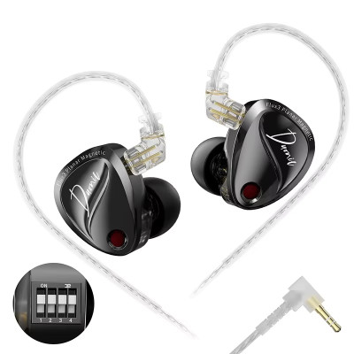 Навушники KZ Duonic Bass Improved 3.5mm black