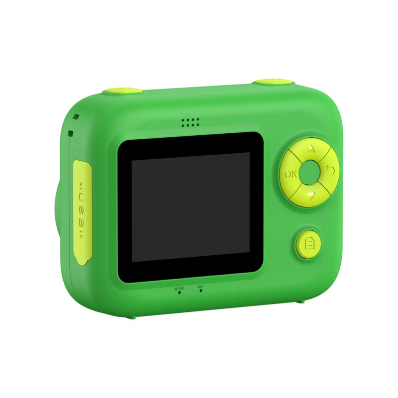 Дитячий фотоапарат Instant Print Camera P97 з миттєвим термодруком та Full HD відео (Зелений)