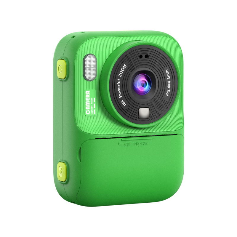 Дитячий фотоапарат Instant Print Camera P97 з миттєвим термодруком та Full HD відео (Зелений)